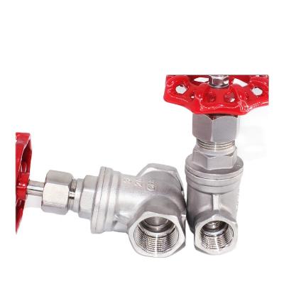 China General Good Price Chinese Water Supplier Stainless Steel 1/2 - 3 Inch Internal Thread Imperial Gate Valve for sale