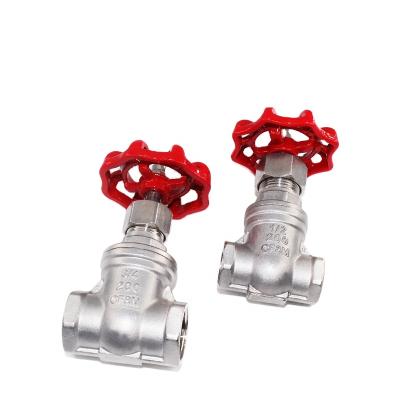 China Water Oil Gas General Thread 304 Stainless Steel High Quality Internal Gate Valve for sale