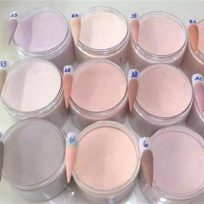 China Easy Apply Nails Wholesale Pink Nude Professional Salon Products Loose Color Acrylic Powder For Nails for sale