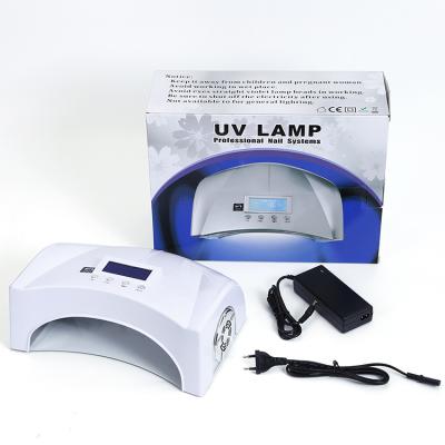 China Two hand ccfl+ led nail lamp with painless fans 2020 UV LED nail lamp 66W professional nail dryer for all gels fits salon shop for sale