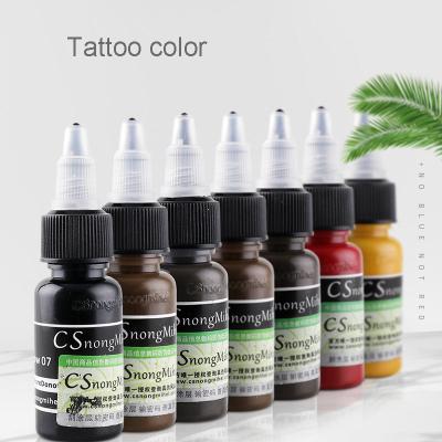 China Digital Makeup Machine Good Quality Permanent Tattoo Pigment Black Tattoo Ink 16 Colors Microblading Tattoo Ink For Permanent Makeup for sale