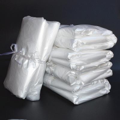 China Large size waterproof PE material moisture proof flat clear biodegradable plastic bag for storage for sale