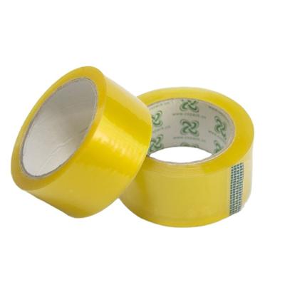 China Waterproof High Viscosity Transparent Cardboard Mailing Box Sealing Adhesive Bopp Packing Tape for sale