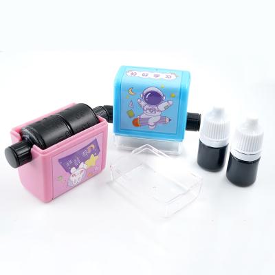 China Decoration Number Rolling Stamp - Multiplication and Division Stamp Under 100 Digital Rolling Stamp Students Math Practice Questions for sale