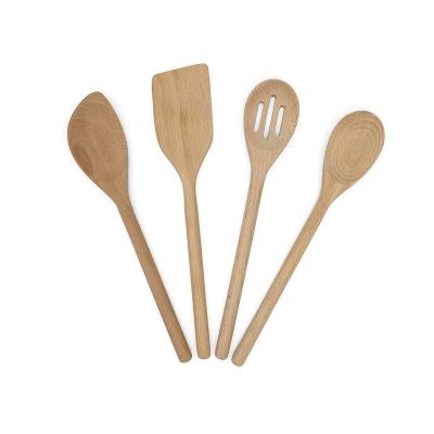 China Yikang 4sets viable wooden kitchenware without harming the pot for sale