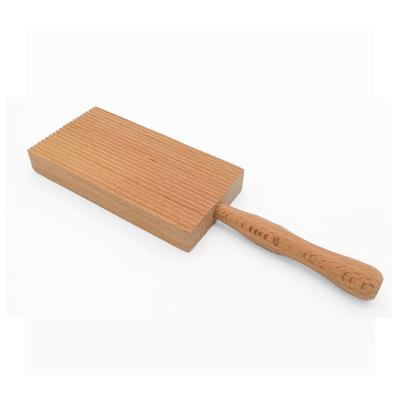 China Sustainable Wholesales Gnocchi Boards And Wooden Butter Paddles Pasta Dish for sale