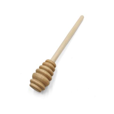 China Wholesale Cheap Viable Wooden Honey Dipper Chinese Lotus Wood Sticks For Honey Jam Jar for sale