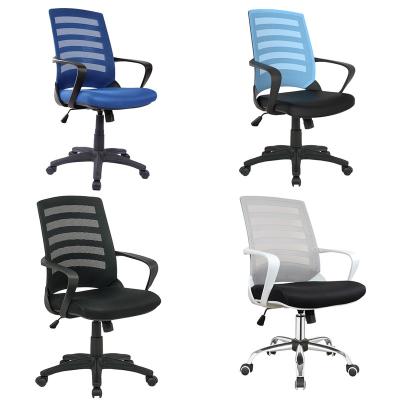 China Swivel Adjustable (Height) White Computer Chairs Adjustable Ergonomic Office Chair With New Design BIFMA for sale