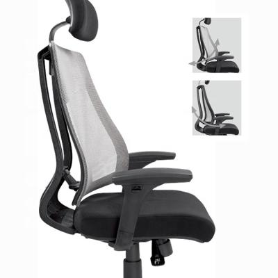 China (Size) Mesh Executive Office Chair Manager Swivel Adjustable Deluxe Swivel Ergonomic Chair for sale