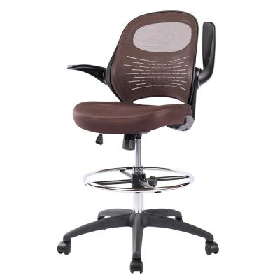 China (Size) Tall Adjustable Drafting Chair Office Chair For Standing Desk for sale