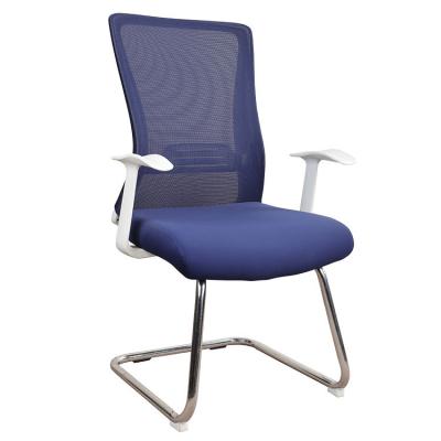 China Comfortable Cooling Mesh Office Chairs Ergonomic Visitor Reception Chair for sale