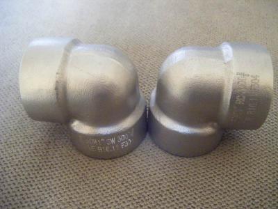 China Stainless Steel Pipe Fittings 90 Degree F/F Thread Elbow DN6 - DN100 for sale