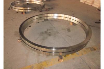 China Hot Rolled Forged Steel Rings Seamless Rolled Ring Forging Black / Peeling / Polishing / CNC Surface for sale