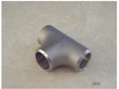 China ASME B16.9 Steel Pipe Fittings Straight Reduing Tee 310s S31803 F51 F53 S32750 for sale