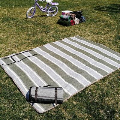 China Outdoor Beach Portable Wholesale Foldable Fleece i@home Custom Travel Picnic Blanket for sale