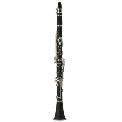 China Popular Wood Texture Grade ABS Tone Bb Clarinet Nickel Plated Body for sale