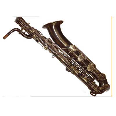 China Antique Bronze High Grade Music Antique Bronze Tide Baritone Sax Baritone Saxophone for sale