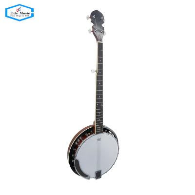 China Tide Music Servise OEM Chinese High Quality Plywood 5 Strings Musical Instruments Mahogany Banjo For Sale (TBJ-35) for sale