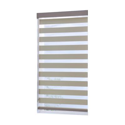 China Minimalist Zebra Sunshade Roller Blind Double Blind Zebra Shade Custom Custom for sale