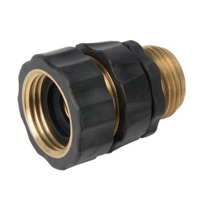 China High Quality Garden Plant Hose Pipe Fittings Brass Faucet Adapter Screw Quick Coupling Connector for sale