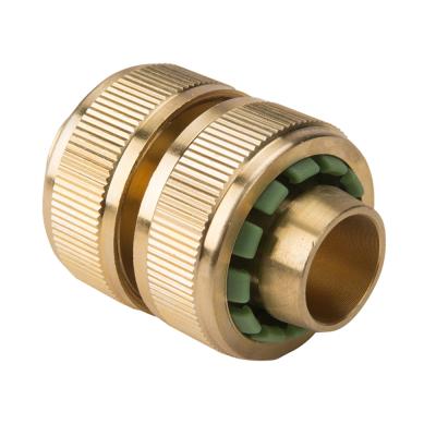 China Solid brass construction for longevity durable garden hose waterproof quick coupling connectors for sale