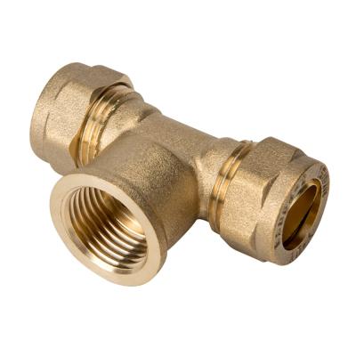 China HPb57-3 Weld Brass Brass Compression Fitting For Copper Pipe for sale