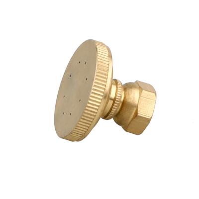 China Agriculture 360 ​​Adjustable Brass Water Mist Sprayer Fine Hose Nozzle for sale