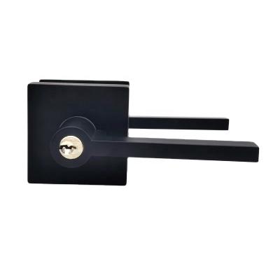 China Leverset 707# Entry Bathroom Toilet Privacy Latching Handle Heavy Tubular Tubular Door Lock for sale