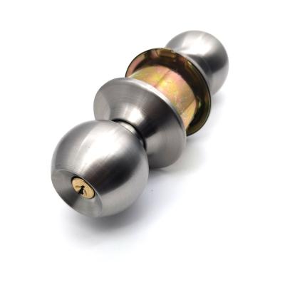 China For Entrance Entrance Entry Keyed Door Knob Cylindrical Lock Double Cylinder Deadbolt Handle Lock Wholesale for sale