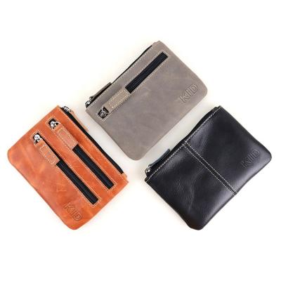 China RFID ISO BSCI LVMH Factory Leather Wallet for Man Small Purses Business Luxury Gifts Kids Gift Men's Purse Mini Wallet Men Purse Wallet for sale