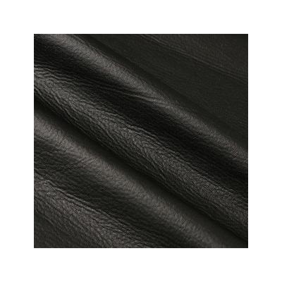 China Marimekko Popular 280-300GSM 55 0.6MM Elastic Frog Style Leather Fabric Warp Knitted Velvet Fabric For Men/Women Coat for sale