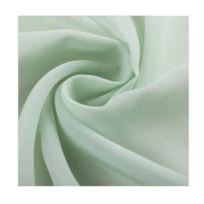 China Wholesale Memory 100% Polyester Plain Dyed French Chiffon Georgette Fabric For 100D Chiffon Fabric Chiffon Hijab for sale