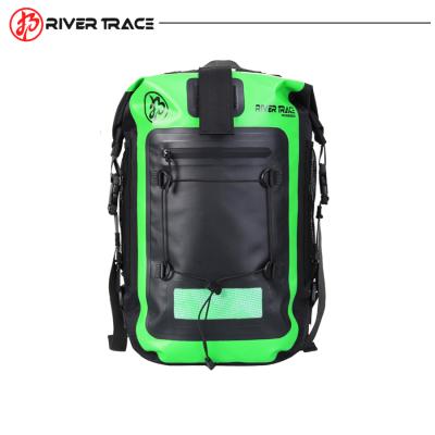 China River Trace Large Capacity Dry Bag Outdoor Camping Hiking Travel Backpack Custom Logo Waterproof Backpack for sale