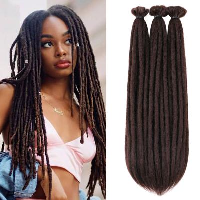 China Wholesale High Temperature Synthetic Fiber Afro Kinky Curly Bulk Hair For Cheap Synthetic Dreadlocks Crochet Marley Twist Hair Braiding Extensions for sale