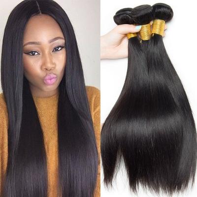 China Natural Looking 28 30 Inch Cheap Natural Remy Cuticle Aligned Human Hair Color Brazilian Straight Hair Bundles Bundles Extensions for sale