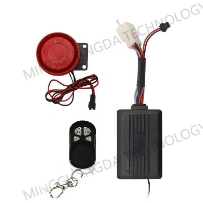 China Motorcycle Factory Price Remote Start Security Wireless Anti Theft Alarm System for sale