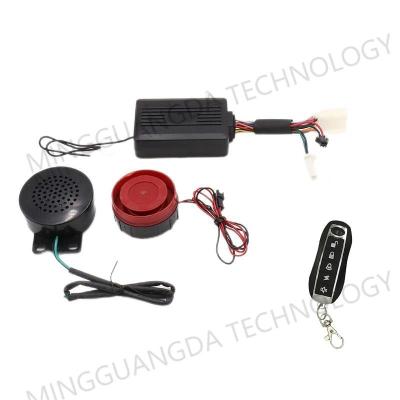 China Waterproof Motorbike Motorcycle Alarm Remote Start Motorcycle Alarm / Anti-Hijacking System With 1 Remote Control for sale