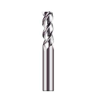 China CNC Process HRC55 Carbide 3 Flute Length Long End Mills For Aluminum And Workpiece Rough Machining for sale