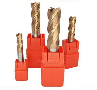 China Hot Sales MTS CNC Milling Carbide 4F Cutters For HRC55 for sale