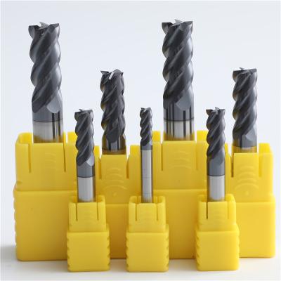 China Wood cnc milling cutter hss solid carbide end mills process endmill for sale