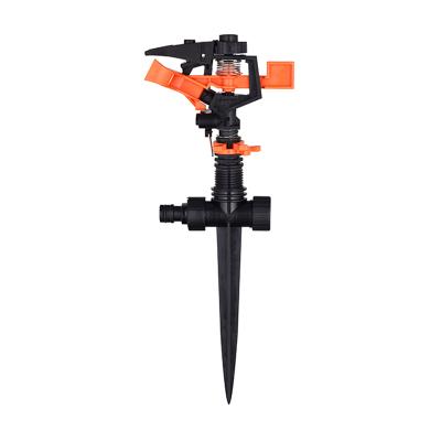 China 360 Speed ​​Drive Plastic Sprinkler 360 Speed ​​Drive Lawn Impulse Sprinkler With Two Way Spike for sale