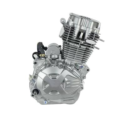 China The electric AC ignition manual clutch/special reinforced type foot start for the CG200 motorcycle engine, the countershaft is lengthened, and the clutch is widened and thickened for sale