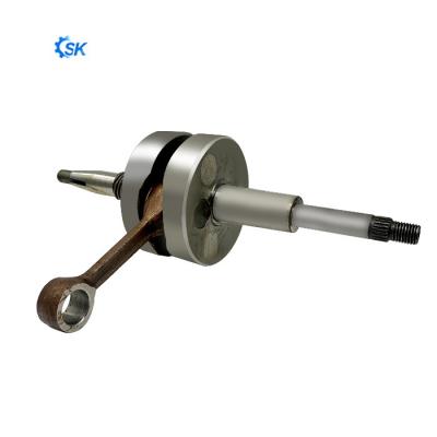 China Silver Motorcycle Engine Crankshaft 40 - 60km/H Max. Speed Crankshaft for sale