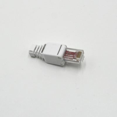 China Toolless Unprotected RJ45 Cat6 Networking Toolless Modular Jack for sale