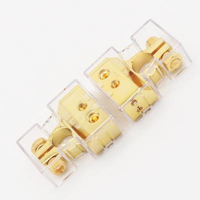 China Automotive/Boat/Cars Current Copper Gold Plated Battery Terminals Connectors for Car, Marine, Truck, Boat, Motorcycle for sale