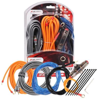 China Car 8 Gauge Car Audio Amplifier Installation Wiring Kit for sale