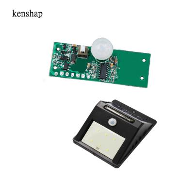 China Solar Garden LED Light Body Sensing Control Board for sale