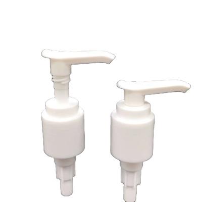 China Non pump 24/415mm plastic, transparent puddle soap dispenser pump for liauild bottle cosmetics supply pump for sale