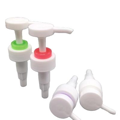 China Non Spill Plastic Pump 33/410 , Plastic Screw Lotion Hongyuan PP Hand Wash Dispenser Pumps for sale