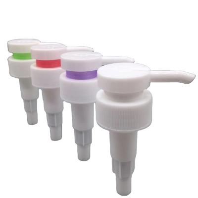 China Non Spill Hongyuan Hand Wash Dispenser Pump 33/410 , Screw On Plastic Lotion Pumps for sale